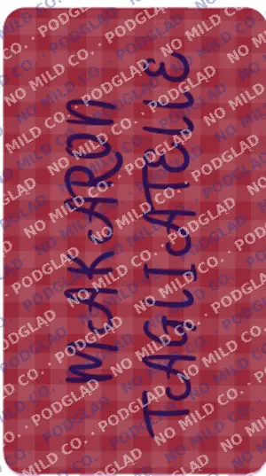 Podgląd wzoru etykiety Makaron tagliatelle